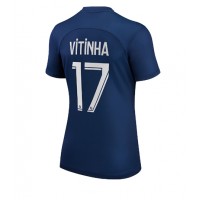 Paris Saint-Germain Vitinha Ferreira #17 Fotballklær Hjemmedrakt Dame 2022-23 Kortermet